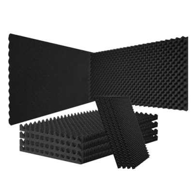Image de VEVOR Panneau Mousse Acoustique pour Mur Plafond Studio Lot de 2 120x60x5 cm