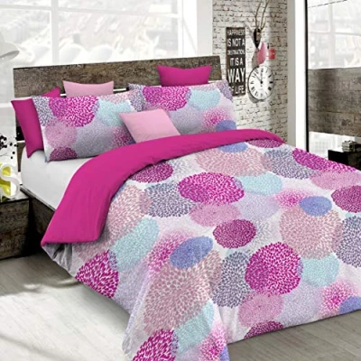 Afbeelding van Italian Bed Linen Dekbedovertrek (gemaakt in Italië), soffioni, eenpersoonsbed