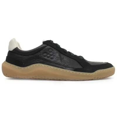 Afbeelding van VIVOBAREFOOT Gobi II leren sneakers voor dames, Raven, 37 EU