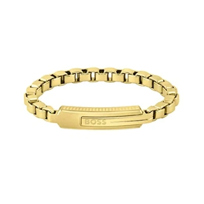 Afbeelding van BOSS Sieraden Orlado collectie 1580357S ketting armband voor heren, Roestvrij staal, Geen edelsteen