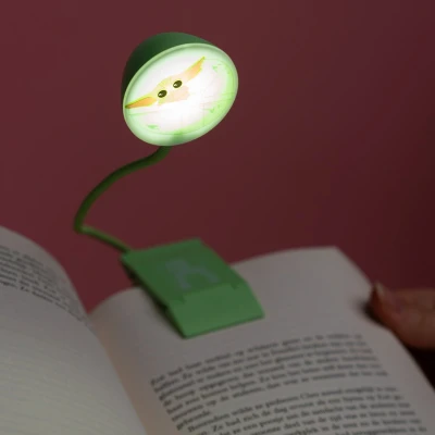 Afbeelding van The Mandalorian Grogu Book Light Boek / Klemlamp