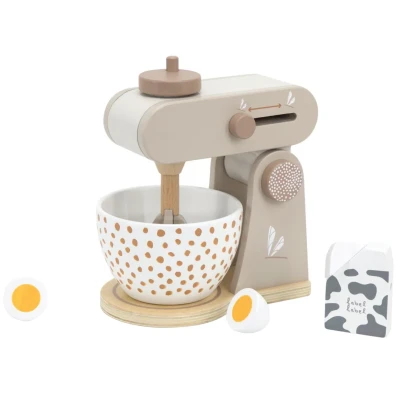 Afbeelding van Label Nougat Houten Keukenmixer LLWT 37087
