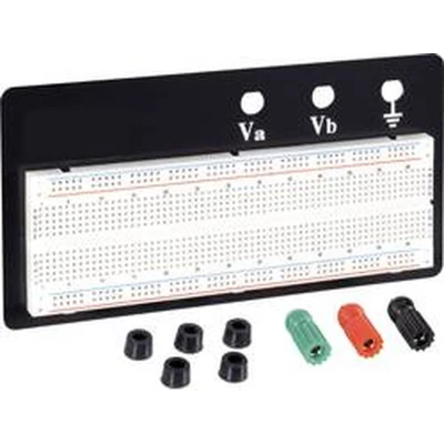 Afbeelding van TRU COMPONENTS EIC 102B Breadboard Totaal aantal polen 830 (l x b h) 165 55 8.5 mm 1 stuk(s)
