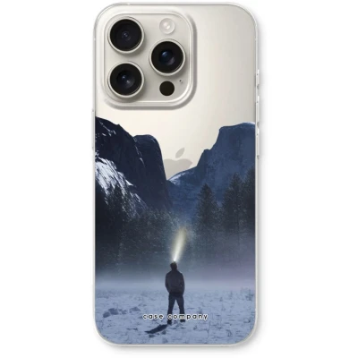 Afbeelding van Case Company® hoesje geschikt voor iPhone 16 Pro Wanderlust Soft Cover Telefoonhoesje Bescherming aan alle Kanten en Schermrand