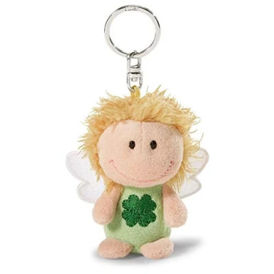 Afbeelding van Nici Sleutelhanger Beschermengel Junior 7 Cm Pluche Groen