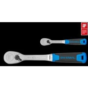 Afbeelding van SW Stahl 06096L Omschakelratel 90 12,5 (1/2&quot;), 6,3 (1/4&quot;) Chroom vanadium staal