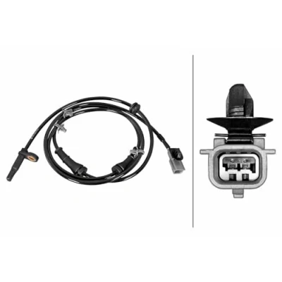 Afbeelding van HELLA 6PU 358 219 061 ABS Sensor Met verbindingsstuk Geluidsensor 2 500