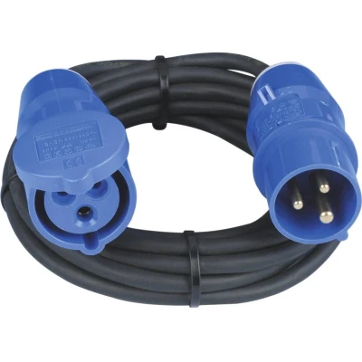 Afbeelding van REV 0577710555 Stroom Verlengkabel 16 A Zwart 5.00 m H05RR F 3G 1,5 mm²