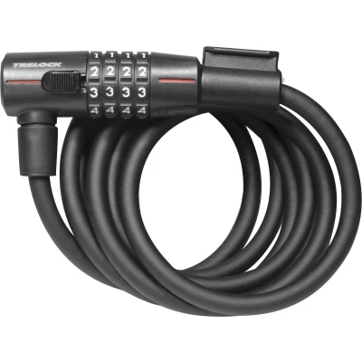 Afbeelding van Trelock SK210 spiraalkabelslot code 180/10mm zwart