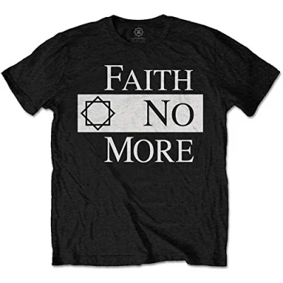 Afbeelding van Faith No More Classic Logo V.2. Heren T shirt XL Zwart