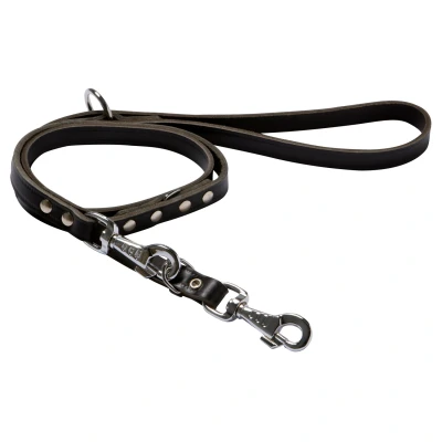 Afbeelding van Adori Traininglijn Soft Met Print Donkerbruin Hondenriem 200x1.4 cm