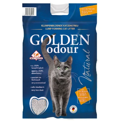 Afbeelding van 14kg Golden Grey Odour Kattenbakvulling