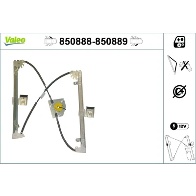 Afbeelding van Valeo Raammechanisme 850888