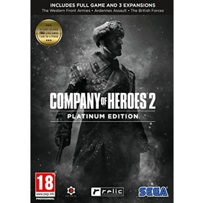 Afbeelding van Company of Heroes 2 Platinum Edition (Inc. Extra Free COH2 Game Code) /PC