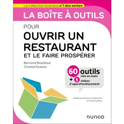 Afbeelding van LA BOITE A OUTILS POUR OUVRIR UN RESTAURANT ET LE FAIRE PROS