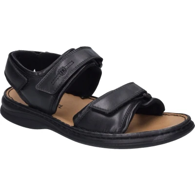 Afbeelding van Josef Seibel Rafe Sandales à bride arrière pour homme, Noir , 41 EU