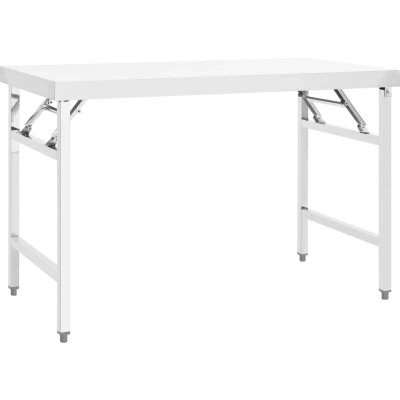 Afbeelding van Keukenwerktafel inklapbaar 120x60x80 cm roestvrij staal