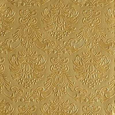 Afbeelding van Ambiente servetten Goud Elegante papieren 3 laags 100% FSC 33x33cm