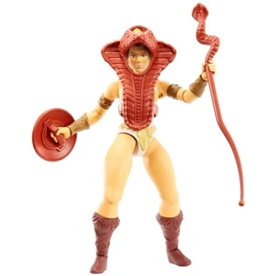 Image de Maîtres de l&#039;Univers l’Univers Origins, figurine articulée combat, Tila, jouet pour collectionneurs et enfants dès 6 ans, GNN91