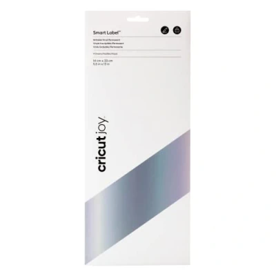 Afbeelding van Cricut Joy Beschrijfbaar Smart Vinyl Permanent 14x33cm Zilver (4 vellen)