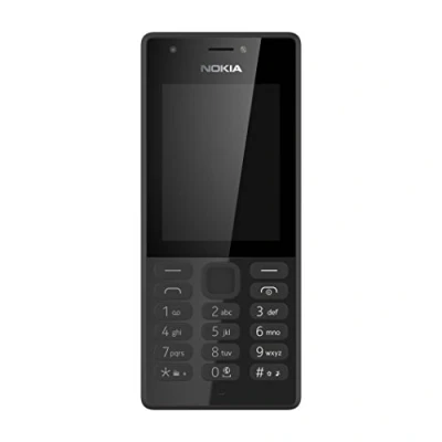Image de Nokia 216 Téléphone mobile microSD slot 320 x 240 pixels (167 ppi) RAM 16 Mo 0,3 MP (caméra avant de mégapixels) noir