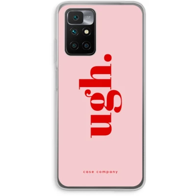 Afbeelding van Case Company® hoesje geschikt voor Xiaomi Redmi 10 Ugh Soft Cover Telefoonhoesje Bescherming aan alle Kanten en Schermrand