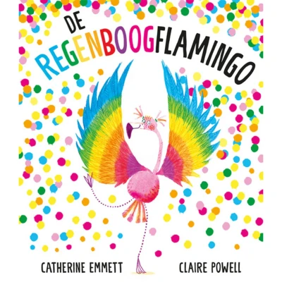 Afbeelding van De regenboogflamingo