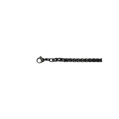 Afbeelding van iXXXi Men Round Chain Zwart Heren Collier