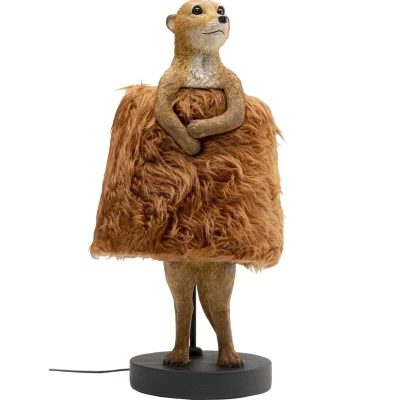 Afbeelding van Tafellamp Animal Fluff meerkat Kare Design