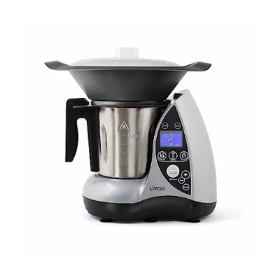 Afbeelding van LIVOO Feel good Moments keukenmachine DOP142, grijs