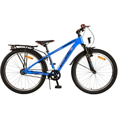 Afbeelding van Volare Cross Kinderfiets Jongens 24 inch Blauw 3 versnellingen