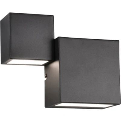 Afbeelding van Wandlamp TRIO Leuchten Miguel Zwart