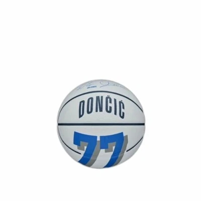 Afbeelding van Wilson NBA Player Icon Mini basketbal lichtblauw