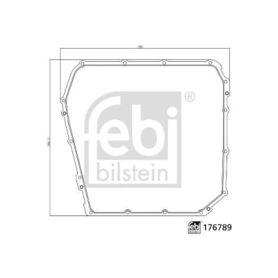 Afbeelding van FEBI BILSTEIN 176789 Pakkingen