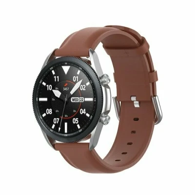 Afbeelding van Garmin Venu / Sq Sq2 2 plus Classic leren bandje Bruin