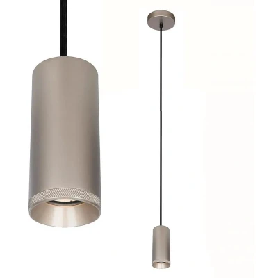 Afbeelding van Artdelight Hanglamp Milano 1 lichts 15 cm champagne