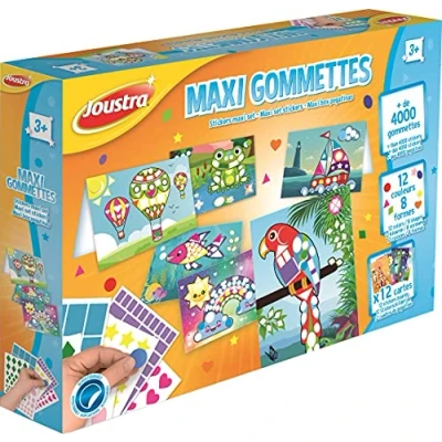 Image de Kit créatif Joustra Maxi Coffret Gommettes