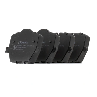 Afbeelding van BREMBO P 06 116 Remblokkenset Geschikt voor slijtage waarschuwingscontact Met remzadelschroef, anti kreukplaat toebehoren BMW: 3 Saloon
