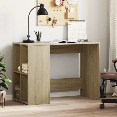 Afbeelding van Bureau 102x50x75 cm bewerkt hout sonoma eikenkleurig