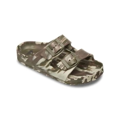 Afbeelding van Quiksilver Embark RF Badslippers voor kinderen, Maat: 32, Green Kunststof