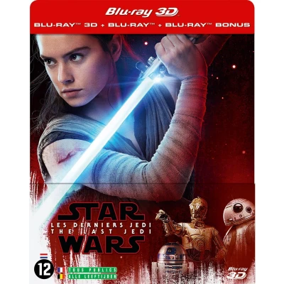 Afbeelding van Star Wars Episode 8: The Last Jedi (3D+2D Blu ray) (Steelbook)