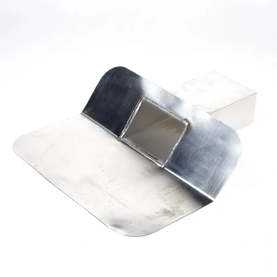 Afbeelding van Dyka Aluminium kiezelbak model u dicht 6 x 10cm