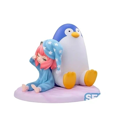 Afbeelding van Sega Figuur Spy X Family Anya Forger &amp; Pinguïn Pajamas Ver Luminasta 10 cm 4580779535607