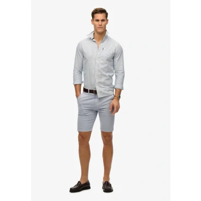 Afbeelding van Superdry Officer Shorts, Heren, Maat: 34, Feather grey