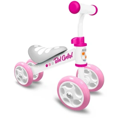 Afbeelding van SKIDS CONTROL Loopfiets roze Met 4 Wielen