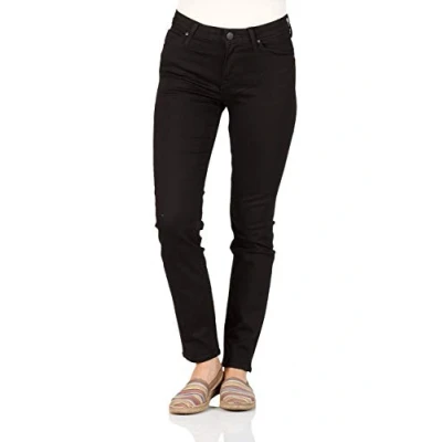 Image de Lee Elly Jeans Femme, Black Rinse Fs47, 28W / 31L