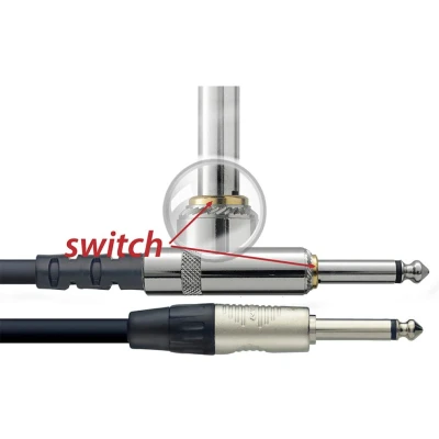 Afbeelding van Stagg Gitaar/instrument kabel DLX Jack/Jack NGC6SWR