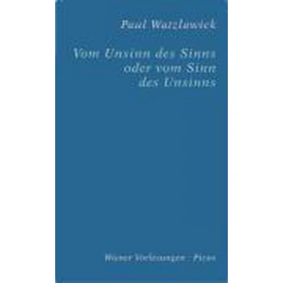 Afbeelding van vom Unsinn des Sinns oder Sinn Unsinns