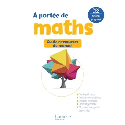 Afbeelding van NOUVEL A PORTEE DE MATHS CE2 GUIDE DU MANUEL
