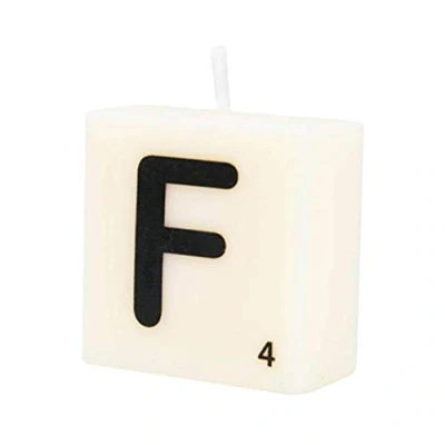 Afbeelding van Paperdreams Letterkaarsje F